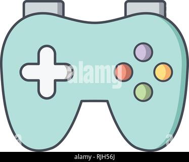 Video Game Vector Icon Sign Icon Vector Illustration For Personal And Commercial Use... Clean Look Trendy Icon... Stock Vector