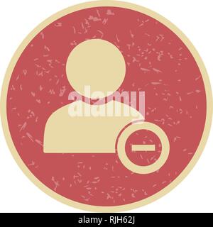 Block User Vector Icon Sign Icon Vector Illustration For Personal And Commercial Use... Clean Look Trendy Icon... Stock Vector