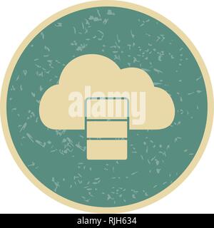 Data base Vector Icon Sign Icon Vector Illustration For Personal And Commercial Use... Clean Look Trendy Icon... Stock Vector