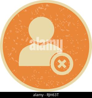 Remove User Vector Icon Sign Icon Vector Illustration For Personal And Commercial Use... Clean Look Trendy Icon... Stock Vector