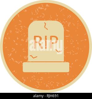 Grave Vector Icon Sign Icon Vector Illustration For Personal And Commercial Use... Clean Look Trendy Icon... Stock Vector