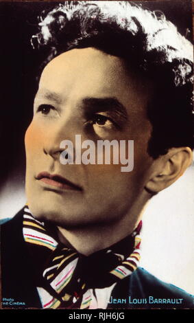 Jean-Louis Barrault (1910 – 1994), French actor, director and mime artist. Stock Photo