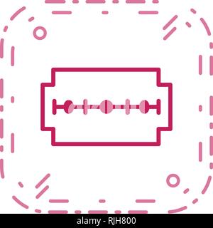 Razor Vector Icon Sign Icon Vector Illustration For Personal And Commercial Use... Clean Look Trendy Icon... Stock Vector