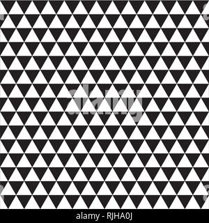 Black and white geometric vector pattern Stock Vector