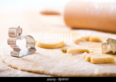 baking with spring motives Stock Photo