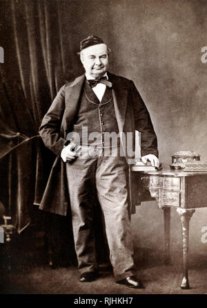 Full-length portrait of Charles Augustin Sainte-Beuve (1804-1869) leading figure in French literary history and literary critic Stock Photo