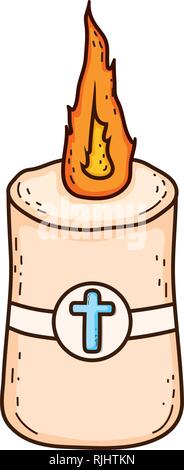 Paschal candle sacred icon Stock Vector Image & Art - Alamy