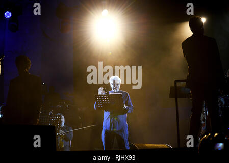 ROME - 5 August, 2018: Ricky Tognazzi participates in the show “Alchemaya” of Max Gazzè Stock Photo