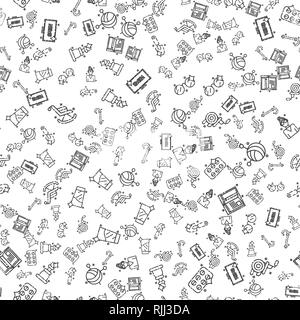 Old age pattern. Pensioner theme. Vector illustration EPS 10 Stock Vector
