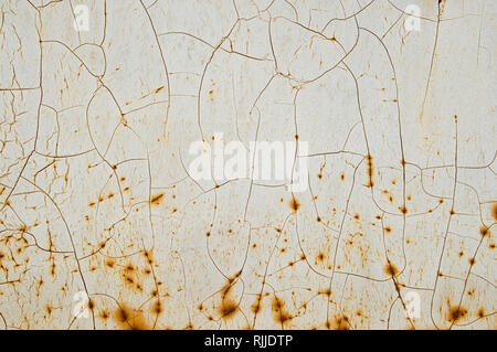 grunge, stained, metal cracked background with space for text or image Stock Photo