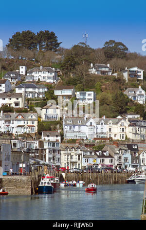 Looe, seaside town in south east Cornwall UK Stock Photo