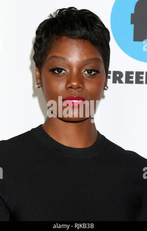 Pasadena, CA, USA. 5th Feb, 2019. LOS ANGELES - FEB 5: Afton Williamson at the Disney ABC Television Winter Press Tour Photo Call at the Langham Huntington Hotel on February 5, 2019 in Pasadena, CA Credit: Kay Blake/ZUMA Wire/Alamy Live News Stock Photo