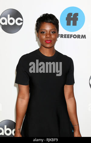 Pasadena, CA, USA. 5th Feb, 2019. LOS ANGELES - FEB 5: Afton Williamson at the Disney ABC Television Winter Press Tour Photo Call at the Langham Huntington Hotel on February 5, 2019 in Pasadena, CA Credit: Kay Blake/ZUMA Wire/Alamy Live News Stock Photo