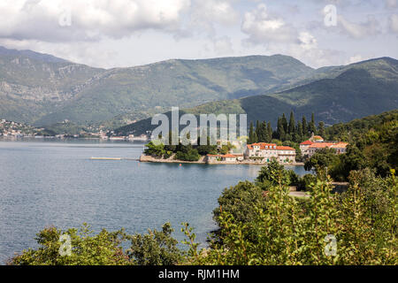 The beautiful little hamlet of Rose, on Luštica Peninsula, Montenegro Stock Photo