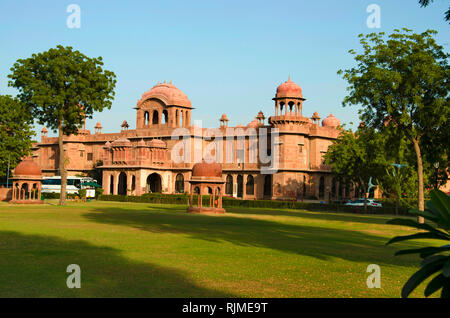 Lalgarh Palace, Bikaner, Rajasthan, India Stock Photo