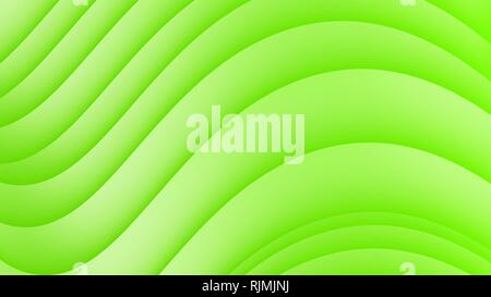 Fluid lines gradient composition. Marble or plastic wavy texture backdrop template for business or technology. Colorful liquid bright mesh background  Stock Vector