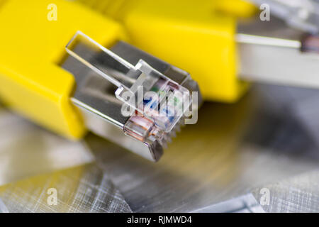 Network Cable Stock Photo