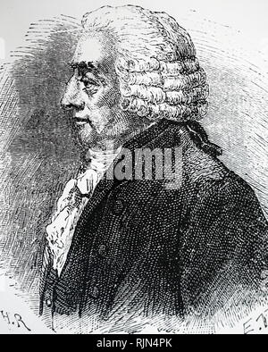 Le Sage (17241803). 1868 illustration of the Swiss