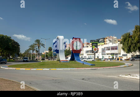 The Watches Roundabout On Avenida Dos Descobrimentos The M526 Road That the-watches-roundabout-on-avenida-dos-descobrimentos-the-m526-road-that
