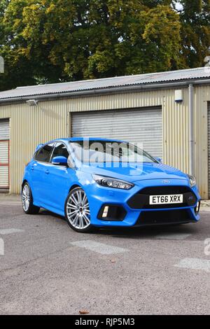 Cotswold Life Car Review. Ford Focus RS. Wednesday 11th October 2017 Stock  Photo - Alamy