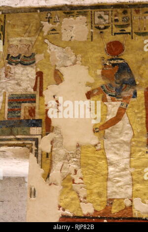 A photograph taken of Tomb WV23, in the Valley of the Kings, was the ...