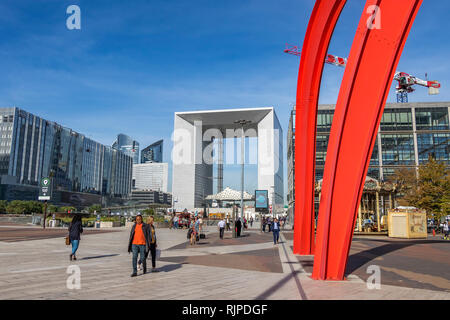 The Grande Arche de la D fense is a modern triumphal arch in La