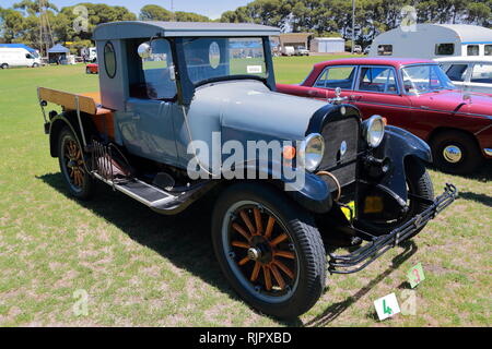 Vintage Dodge pickup truck at the Power Rally at Port Milang, South Australia Stock Photo