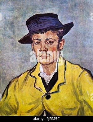 Portrait of Armand Roulin, 1888, By the Dutch artist Vincent van Gogh,(1853-1890). Stock Photo