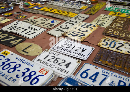 US CAR LICENCE PLATE Stock Photo - Alamy