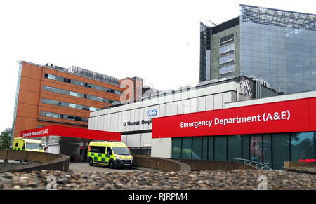 St Thomas' Hospital, in Central London, England 2018 Stock Photo