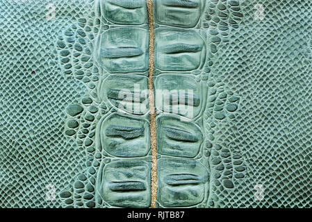 Decorative pattern crocodile leather as a background or wallpaper Stock Photo