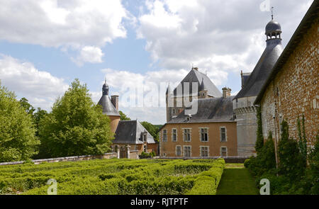 Chateau de Touffou. Bonnes, France Stock Photo