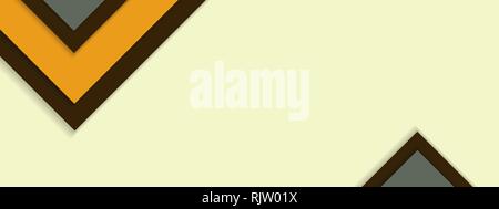 Autumn material design background with sample text copy space. Vector illustration. Stock Vector