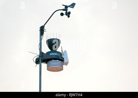 Wireless weather station Stock Photo