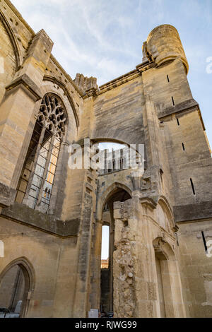 Cathedral Saint-Just-et-Saint-Pasteur in Narbonne, France Stock Photo