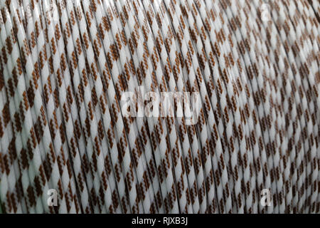 Color insulated wire Stock Photo