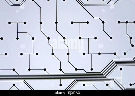 Background / Electronic circuit Stock Photo