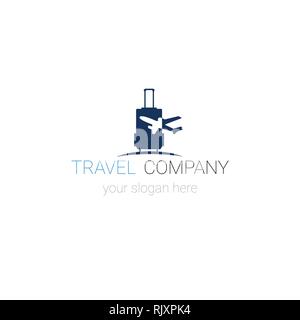 Creative Logo Of Travel Company Tourism Agency Template Banner Stock Vector