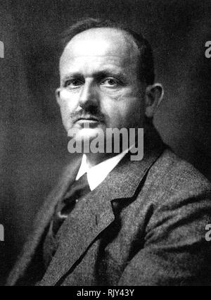HANS FISCHER (1881-1945) German organic chemist in 1930 Stock Photo