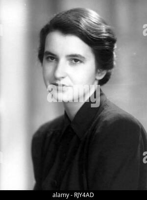 ROSALIND FRANKLIN (1920-1958) English chemist and DNA pioneer Stock Photo