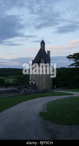 Chateau de Touffou. Bonnes, France Stock Photo