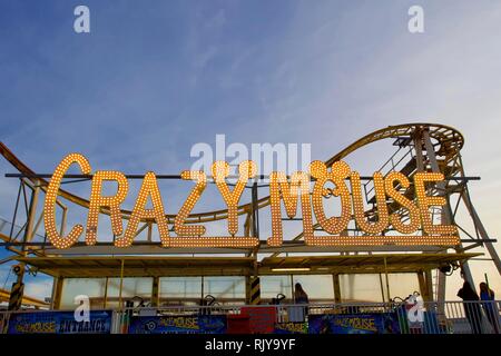 Brighton Pier, Brighton, East Sussex, England. Stock Photo