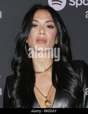 February 7, 2019 - U.S. - 07 February 2019 - Westwood, California - Nicole Scherzinger. Spotify ''Best New Artist 2019'' Event held at Hammer Museum. Photo Credit: PMA/AdMedia (Credit Image: © Pma/AdMedia via ZUMA Wire) Stock Photo