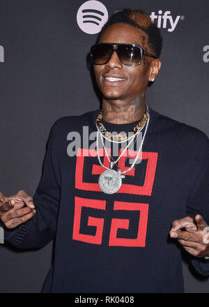 Las Vegas, USA. 06th May, 2023. Rapper Soulja Boy (DeAndre Cortez Way)  during the Lovers & Friends Music Festival on May 6, 2023, in Las Vegas,  Nevada (Photo by Daniel DeSlover/Sipa USA)