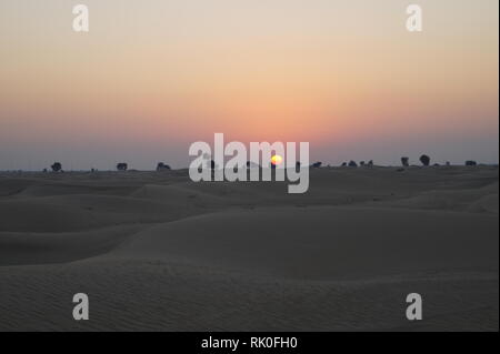 Dubai Desert - perfect day spent in the desert Stock Photo
