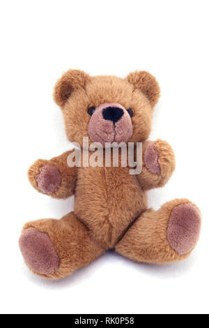 Brown Soft Plush Teddy Bear Stock Photo