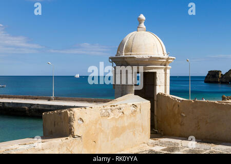 Ponta da Bandeira Fort, Lagos, Portugal Stock Photo