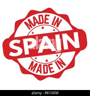 Made in Spain quality stamp. Vector illustration Stock Vector Image ...