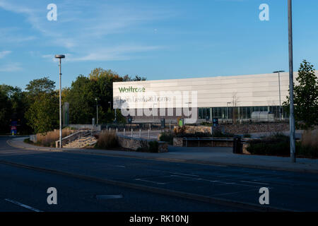 Waitrose Store and John Lewis At Home Store In Horsham, Sussex, UK. Stock Photo