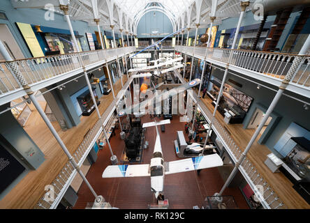 Interior of National Museum of Scotland, Edinburgh, Scotland, UK Stock Photo